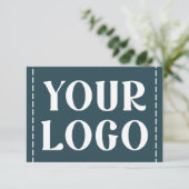 Gepersonaliseerd, uniek, strak en verfijnd Pasen Informatiekaartje (Staand voorkant)