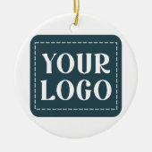 Gepersonaliseerd, uniek, strak en verfijnd Pasen Keramisch Ornament (Voorkant)