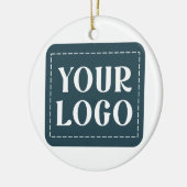 Gepersonaliseerd, uniek, strak en verfijnd Pasen Keramisch Ornament (Links)