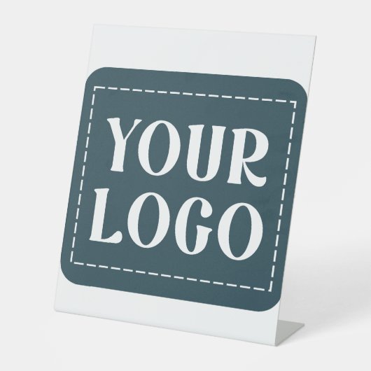 Gepersonaliseerd, uniek, strak en verfijnd Pasen Reclamebord Met Voetstuk (Voorkant)