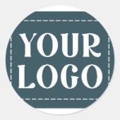 Gepersonaliseerd, uniek, strak en verfijnd Pasen Ronde Sticker (Voorkant)