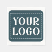 Gepersonaliseerd, uniek, strak en verfijnd Pasen Servet (Voorkant)