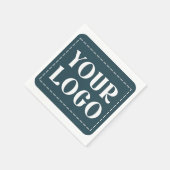 Gepersonaliseerd, uniek, strak en verfijnd Pasen Servet (Hoek)