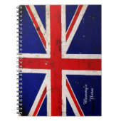 Gepersonaliseerd Unievlag Notitieboek (Voorkant)