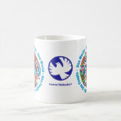 Gepersonaliseerd "Unity Brew Coffee Mok for Peace" (Center)