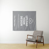 Gepersonaliseerd Upload uw ontwerp en tekst Wandkleed (In Situ (horizontaal))