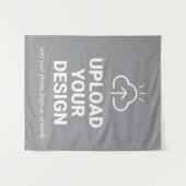 Gepersonaliseerd Upload uw ontwerp Wandkleed (Voorkant (horizontaal))