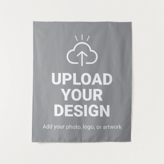 Gepersonaliseerd Upload uw ontwerp Wandkleed (Voorkant)