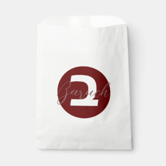 Gepersonaliseerd Upsherin Party Favor Bag Bedankzakje