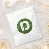Gepersonaliseerd Upsherin Party Favor Bag Bedankzakje (Geknipt)