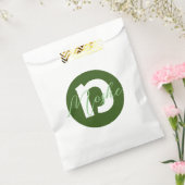 Gepersonaliseerd Upsherin Party Favor Bag Bedankzakje (Gezegeld)