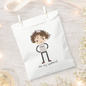 Gepersonaliseerd Upsherin Party Favor Bag Bedankzakje (Geknipt)