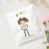 Gepersonaliseerd Upsherin Party Favor Bag Bedankzakje (Gezegeld)