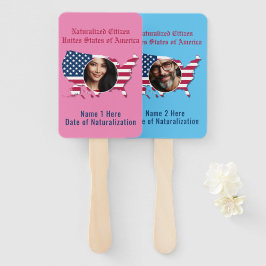 Gepersonaliseerd USA Naturalized Citizen Zijn Haar Handwaaier