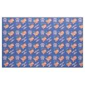 Gepersonaliseerd USA Patriottisch Ontwerp Stof (Yard (91,4 cm))