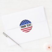 GEPERSONALISEERD USA STICKER (Envelop)