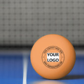 Gepersonaliseerd Uw Bedrijf Logo Tekst Ping Pong B Pingpongbal (Net)