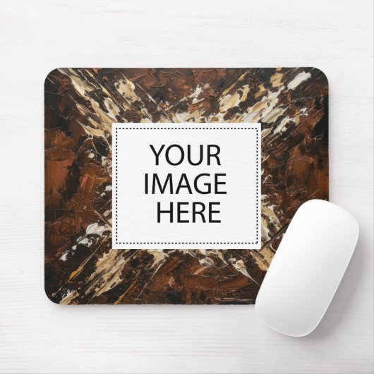 Gepersonaliseerd Uw Eigen Foto Maken Muismat (Met muis)