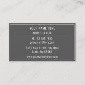 Gepersonaliseerd uw eigen ontwerp Visitekaartje (Voorkant)