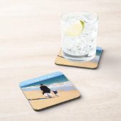 Gepersonaliseerd uw foto Onderzetter met aangepast (Rechterzijde)