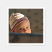 Gepersonaliseerd Uw Foto Servet (Voorkant)