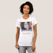 Gepersonaliseerd uw foto T-shirt met aangepaste te (Voorkant volledig)