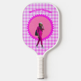 Gepersonaliseerd uw fotobericht Barbie Pickleball Paddle