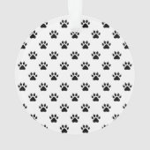 Gepersonaliseerd uw huisdier kat ornament (achterkant)