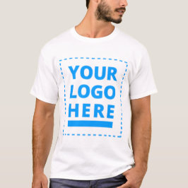 Gepersonaliseerd uw Logo Hier Creëer uniek product T-shirt