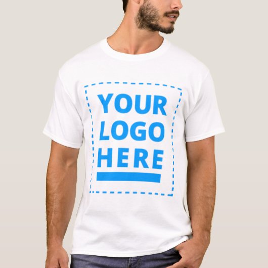 Gepersonaliseerd uw Logo Hier Creëer uniek product T-shirt (Voorkant)