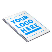 Gepersonaliseerd uw Logo hier Notitieboek (Rechterzijde)