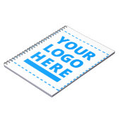 Gepersonaliseerd uw Logo hier Notitieboek (Linkerzijde)