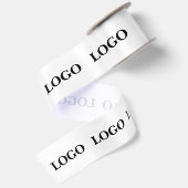 GEPERSONALISEERD UW LOGO STIJLVOOL MODERN KLEIN BE SATIJNEN LINT (Achterkant)