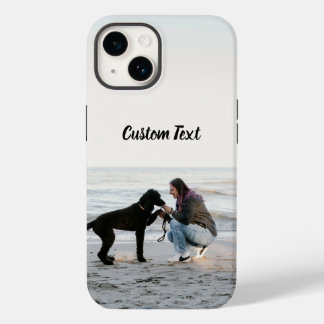 Gepersonaliseerd uw Poedel Hond Foto & Naam Case-Mate iPhone 14 Hoesje