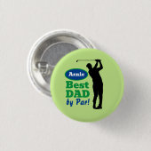 Gepersonaliseerd vaderdag Button (Voorkant /achterkant)