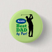 Gepersonaliseerd vaderdag Button (Voorkant)
