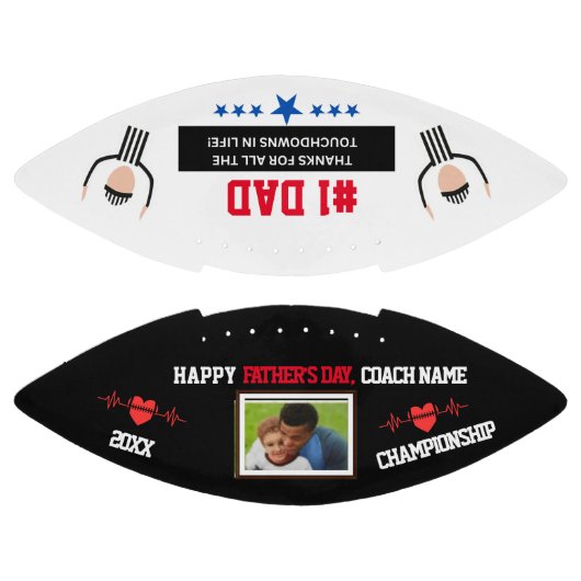 Gepersonaliseerd Vaderdag-Football American Football (Panelen)