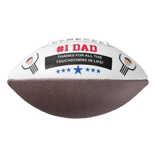 Gepersonaliseerd Vaderdag-Football American Football (Gedraaid 90)