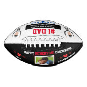 Gepersonaliseerd Vaderdag-Football American Football (Voorkant)