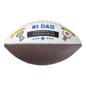 Gepersonaliseerd Vaderdag-Football American Football (Gedraaid 90)