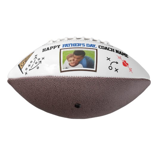 Gepersonaliseerd Vaderdag-Football American Football (Gedraaid 270)