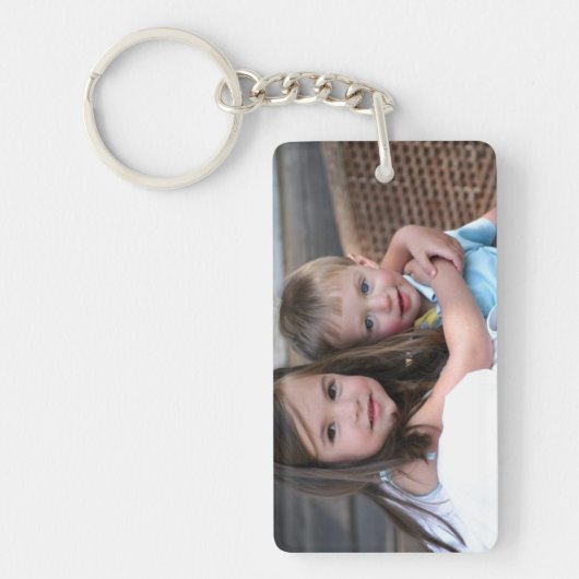 Gepersonaliseerd Vaderdag Sleutelhanger (Voorkant)