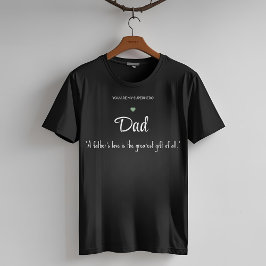 Gepersonaliseerd Vaderdag T-shirt – Custom Gift