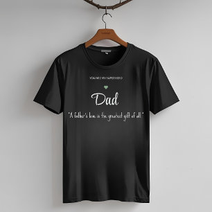 Gepersonaliseerd Vaderdag T-shirt – Custom Gift