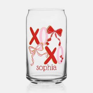 gepersonaliseerd Valentijnsgeschenk - Valentijn Blikvorm Glas