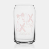 gepersonaliseerd Valentijnsgeschenk - Valentijn Blikvorm Glas (Achterkant)
