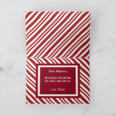 Gepersonaliseerd van de Workshop van de Kerstman Feestdagen Kaart (Binnen)