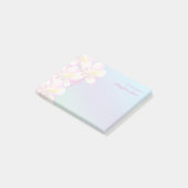 Gepersonaliseerd van het bureau van de Kolomventil Post-it® Notes (Schuin)