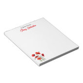 Gepersonaliseerd van het bureau van Waterverf Popp Notitieblok (Schuin)