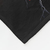 Gepersonaliseerd van Lion Papa tot mijn Wolf zoon Fleece Deken (Hoek)